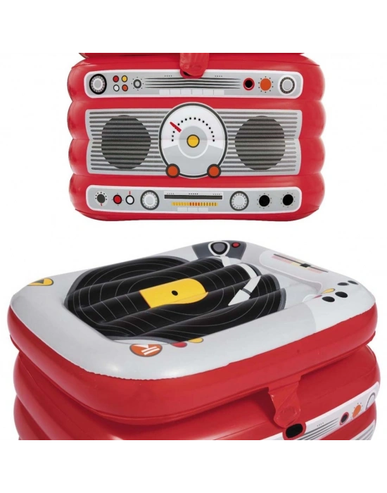 NessiWorld Retromusic Portatif Şişme Buzdolabı 31 Litre