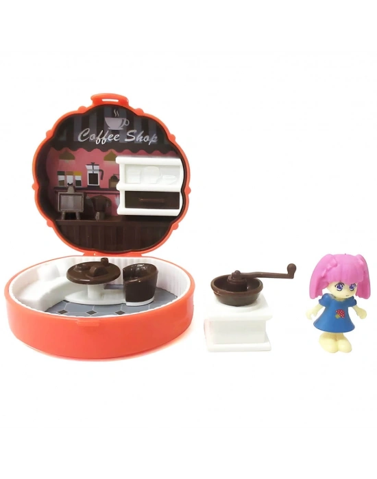 NessiWorld Taşınabilir Dollhouse Figür Sürpriz Paket