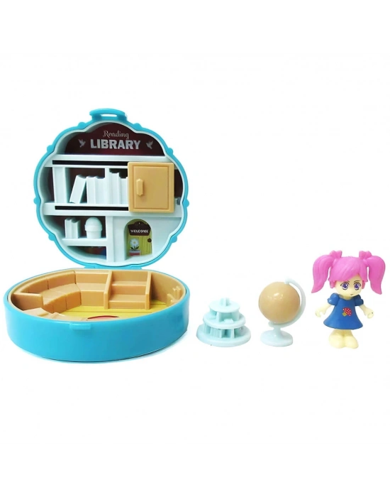 NessiWorld Taşınabilir Dollhouse Figür Sürpriz Paket