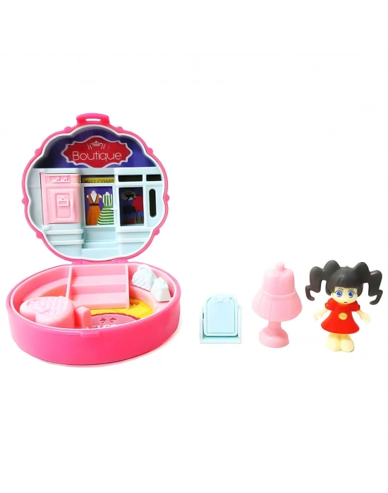 NessiWorld Taşınabilir Dollhouse Figür Sürpriz Paket