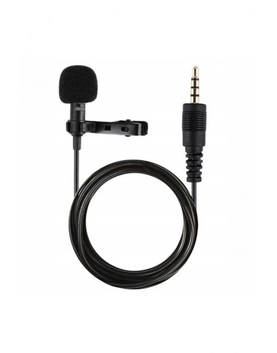 Newface 3.5mm Jak 1.5 Metre Double Mikrofon - Siyah