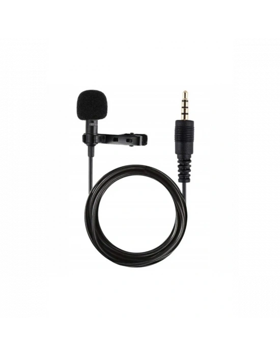 Newface 3.5mm Jak 1.5 Metre Double Mikrofon - Siyah