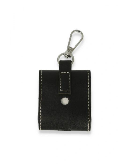 Newface Airpods 2 (2.nesil) Askılı Kılıf - Siyah