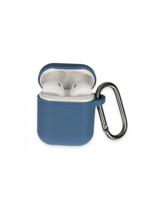 Newface Airpods 2 (2.nesil) Hang Kılıf - Lacivert