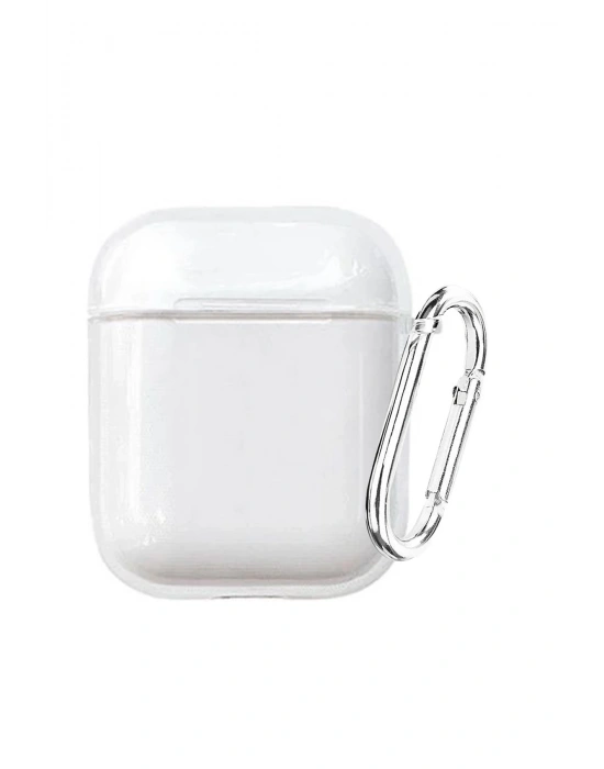 Newface Airpods 2 (2.nesil) Hang Kılıf - Şeffaf