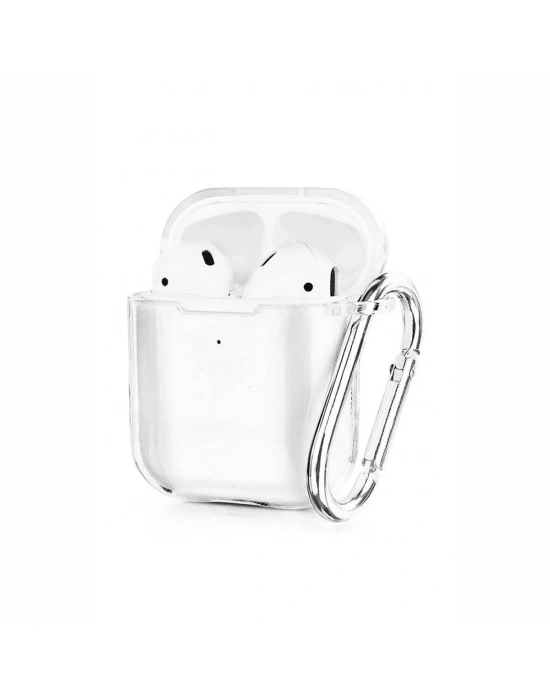 Newface Airpods 2 (2.nesil) Hang Kılıf - Şeffaf