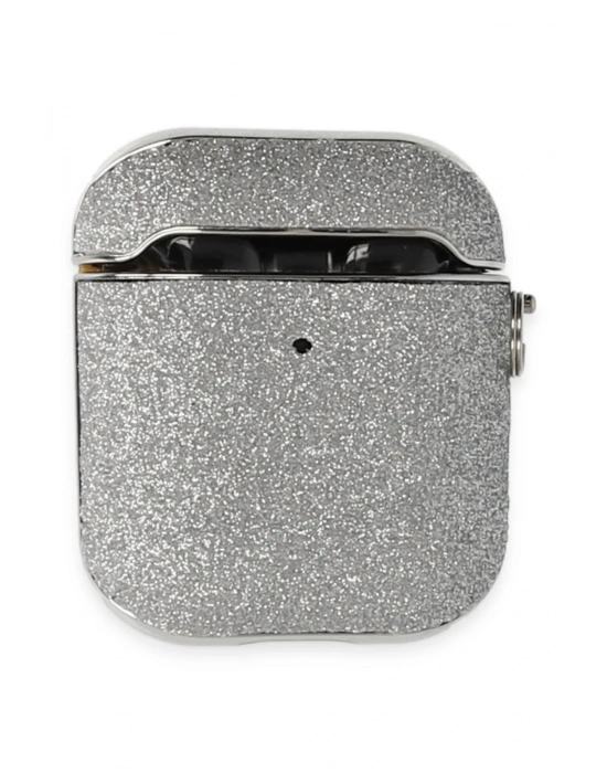 Newface Airpods 2 (2.nesil) Spell Simli Kılıf - Gümüş