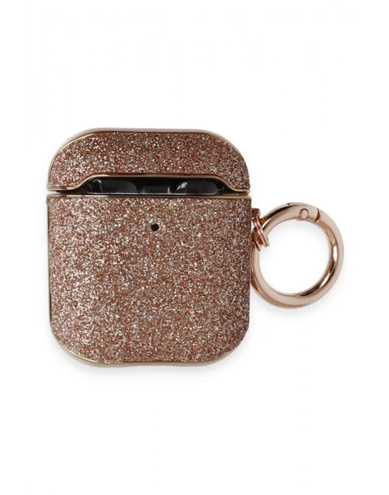 Newface Airpods 2 (2.nesil) Spell Simli Kılıf - Rose Gold