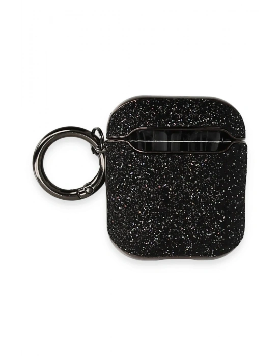 Newface Airpods 2 (2.nesil) Spell Simli Kılıf - Siyah