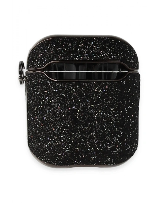 Newface Airpods 2 (2.nesil) Spell Simli Kılıf - Siyah