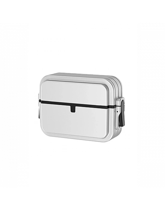 Newface Airpods 3 (3.nesil) 404 Kilitli Kılıf - Gri