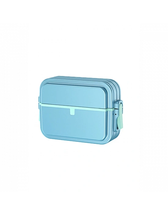 Newface Airpods 3 (3.nesil) 404 Kilitli Kılıf - Mavi