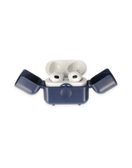 Newface Airpods 3 (3.nesil) Basmalı Kılıf - Lacivert