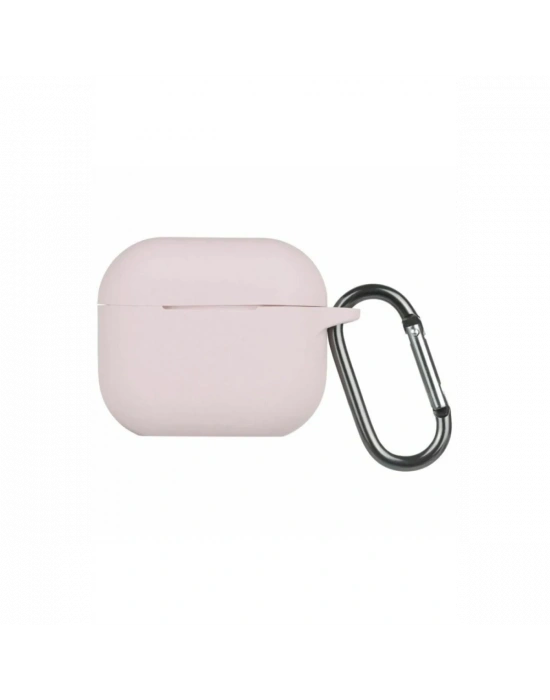 Newface Airpods 3 (3.nesil) Hang Kılıf - Pudra