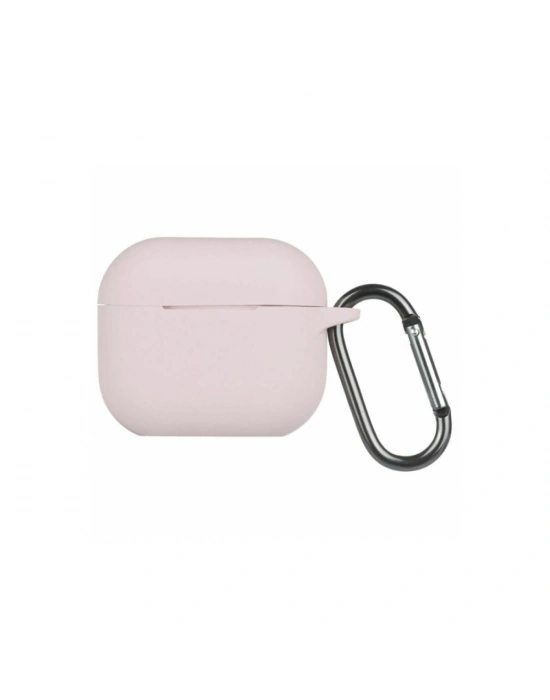 Newface Airpods 3 (3.nesil) Hang Kılıf - Pudra