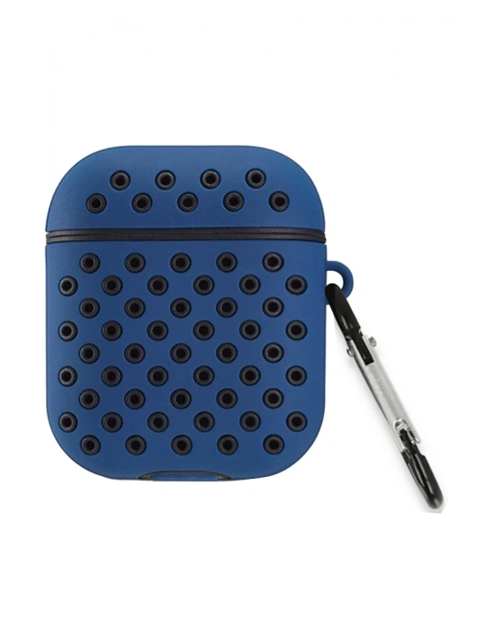 Newface Airpods 3 (3.nesil) Spor Delikli Kılıf - Lacivert-Siyah