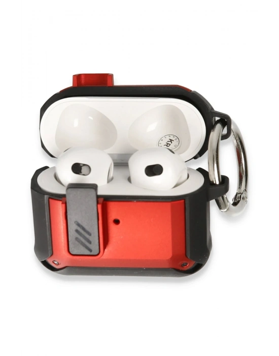 Newface Airpods 3 (3.nesil) Truva Kılıf - Kırmızı