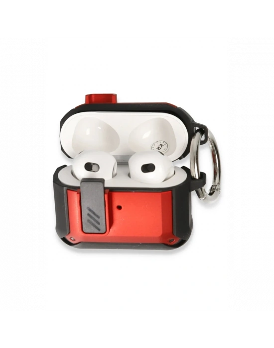 Newface Airpods 3 (3.nesil) Truva Kılıf - Kırmızı