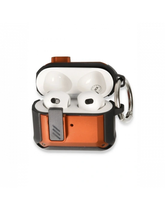 Newface Airpods 3 (3.nesil) Truva Kılıf - Turuncu