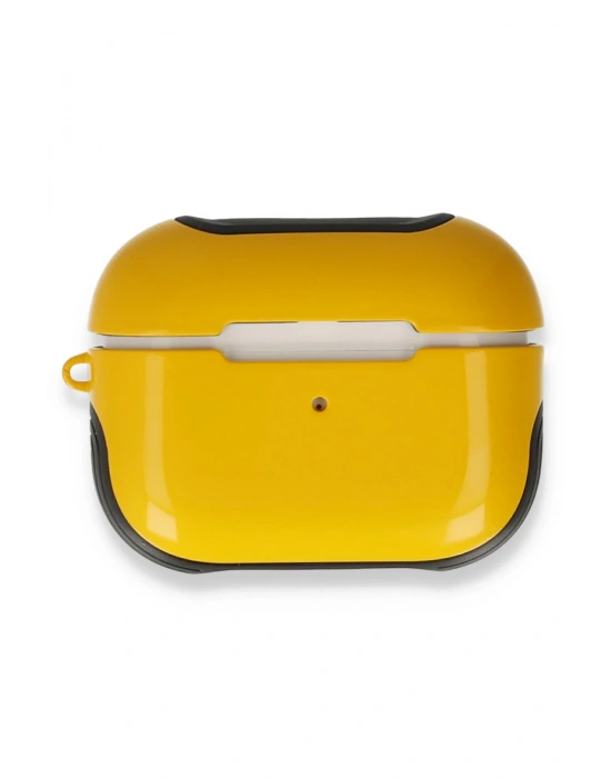 Newface Airpods Pro (1.nesil) 3in1 Kılıf - Sarı