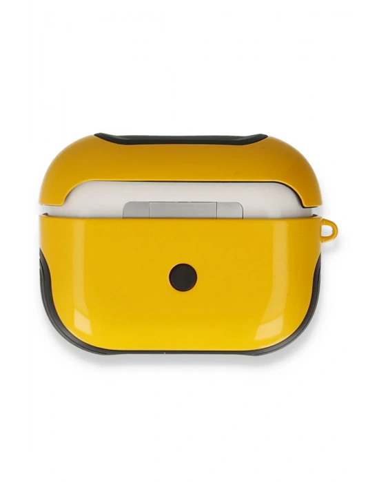 Newface Airpods Pro (1.nesil) 3in1 Kılıf - Sarı