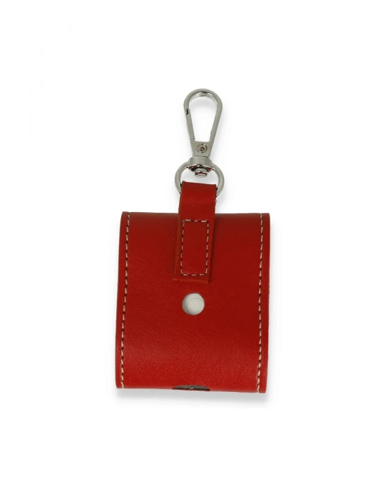 Newface Airpods Pro (1.nesil) Askılı Kılıf - Kırmızı