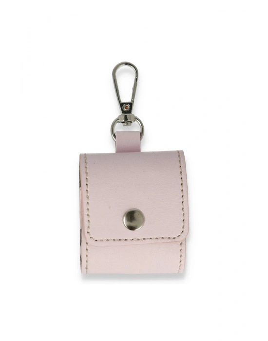 Newface Airpods Pro (1.nesil) Askılı Kılıf - Pudra