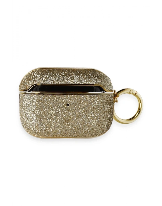 Newface Airpods Pro (1.nesil) Spell Simli Kılıf - Gold