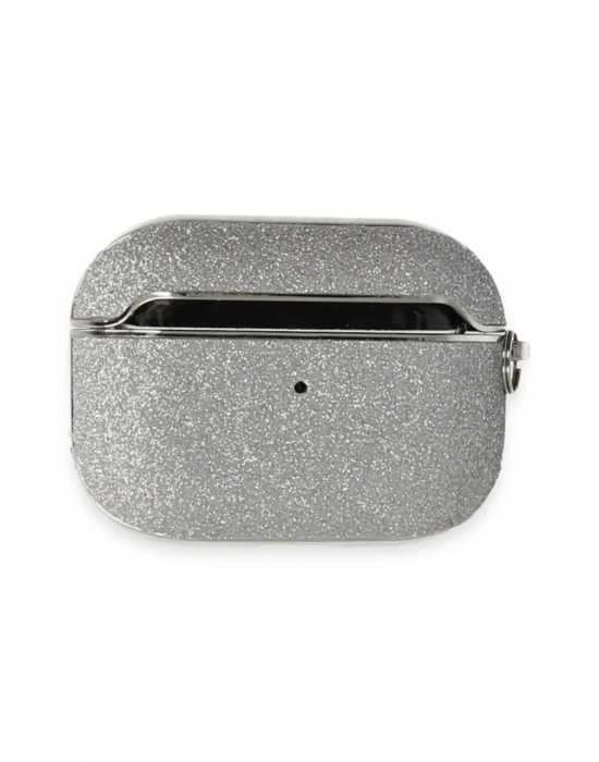 Newface Airpods Pro (1.nesil) Spell Simli Kılıf - Gümüş