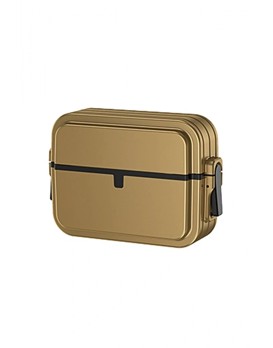 Newface Airpods Pro 2 (2.nesil) 404 Kilitli Kılıf - Gold