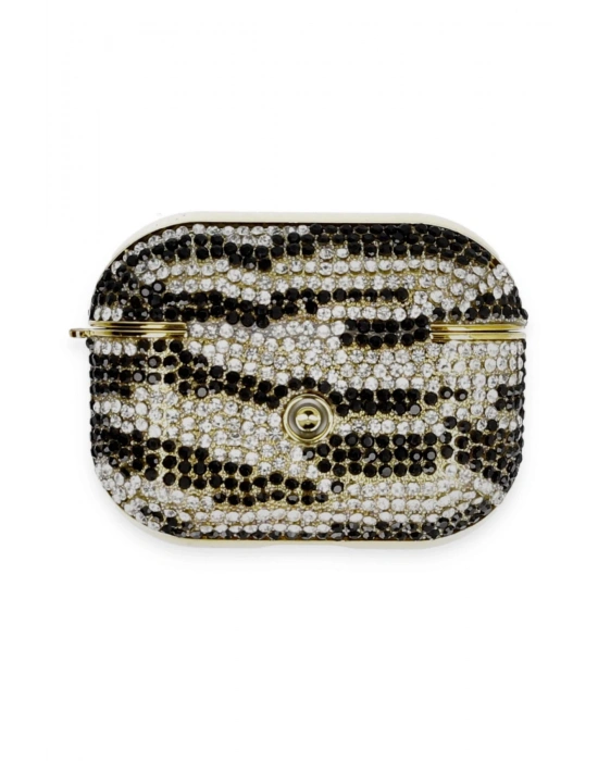 Newface Airpods Pro 2 (2.nesil) Klor Taşlı Kılıf - Desen 5