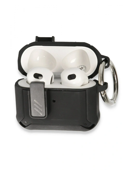 Newface Airpods Pro 2 (2.nesil) Truva Kılıf - Siyah