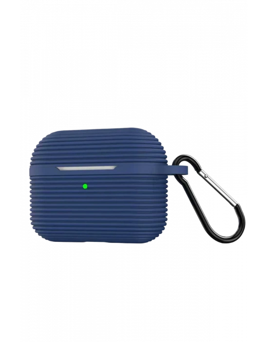 Newface Airpods Pro 3 (3.nesil) Raven Silikon Kılıf - Lacivert