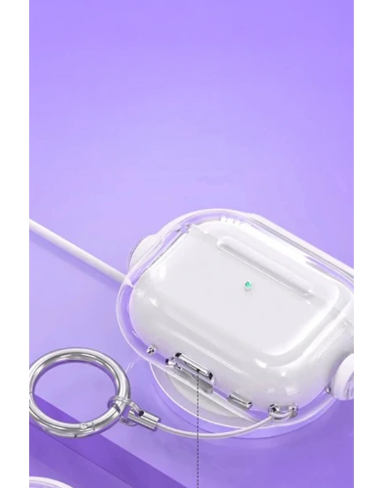 Newface Airpods Pro 3 (3.nesil) Tema Kılıf - Mor