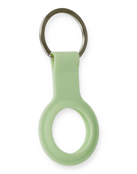 Newface Airtag Silikon Kılıf - Yeşil