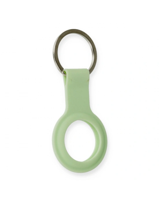 Newface Airtag Silikon Kılıf - Yeşil