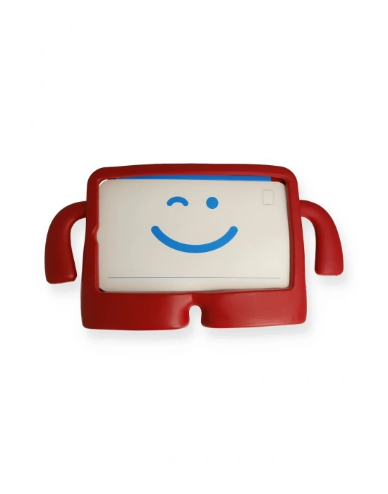 Newface Apple iPad Pro 13 (2024) Karakter Tablet Silikon - Kırmızı