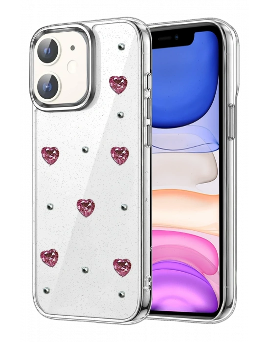 Newface Apple iPhone 11 Fiyonk Desenli Kapak - Desen 3