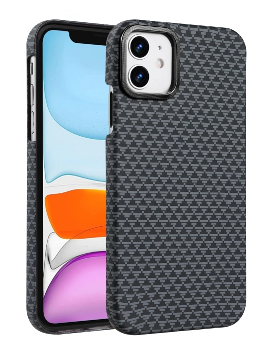 Newface Apple iPhone 11 Vega Magsafe Kapak - Gri