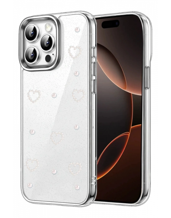 Newface Apple iPhone 14 Pro Max Fiyonk Desenli Kapak - Desen 10