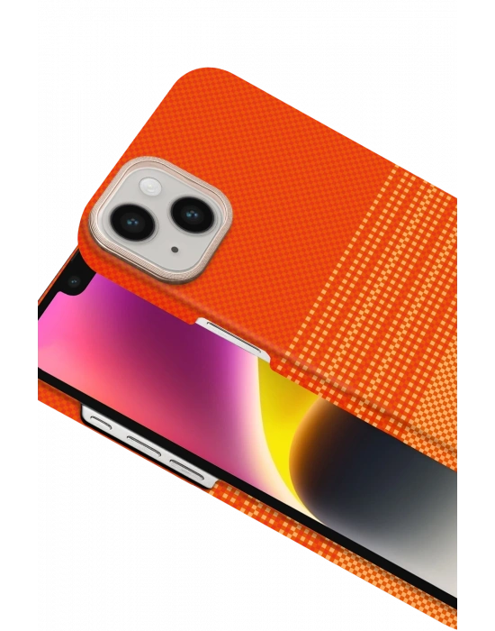 Newface Apple iPhone 14 Vega Magsafe Kapak - Sarı