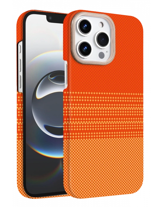 Newface Apple iPhone 15 Pro Max Vega Magsafe Kapak - Sarı