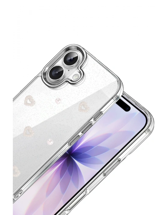 Newface Apple iPhone 16 Fiyonk Desenli Kapak - Desen 10