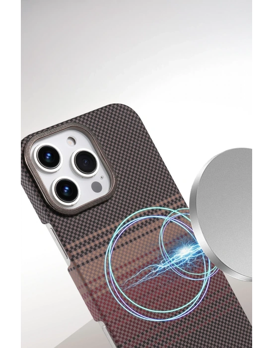 Newface Apple iPhone 16 Pro Max Vega Magsafe Kapak - Siyah