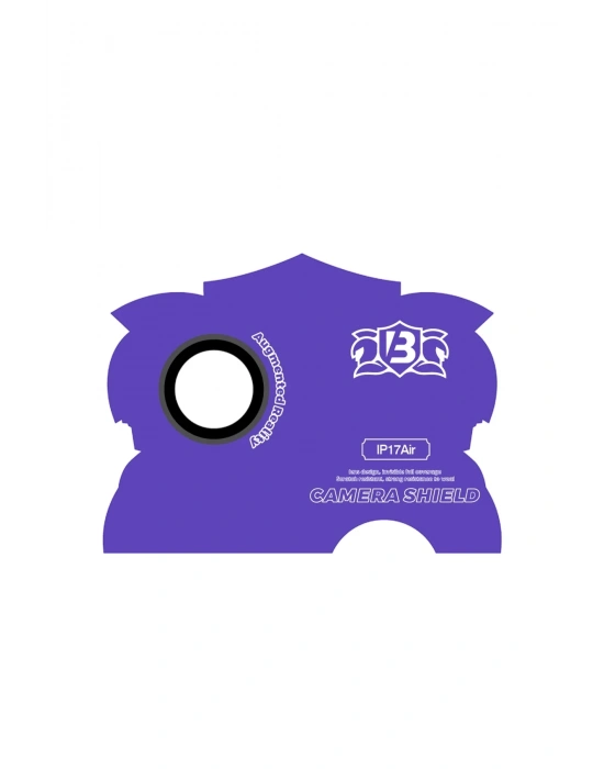 Newface Apple iPhone 17 Air Bilvis Titan Kamera Lens - Siyah