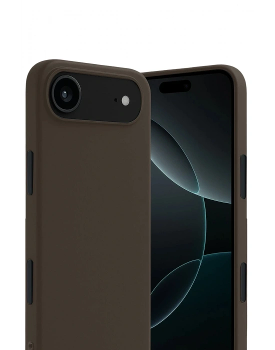 Newface Apple iPhone 17 Air First Silikon - Kahverengi