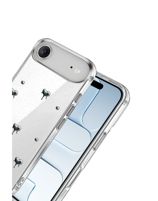 Newface Apple iPhone 17 Air Fiyonk Desenli Kapak - Desen 1