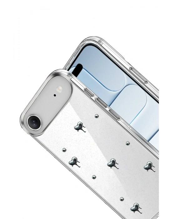 Newface Apple iPhone 17 Air Fiyonk Desenli Kapak - Desen 1