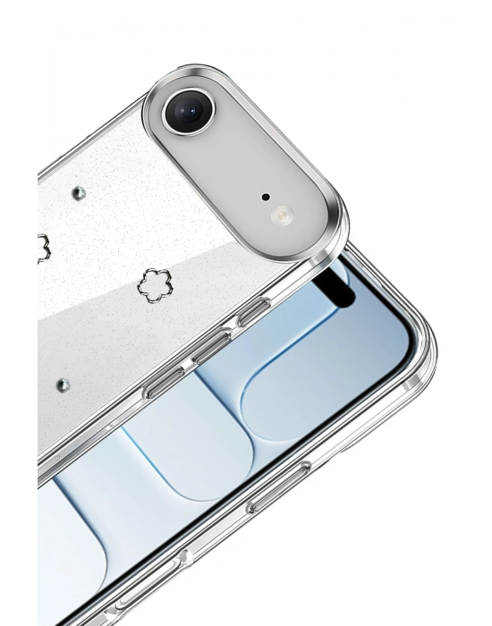 Newface Apple iPhone 17 Air Fiyonk Desenli Kapak - Desen 2