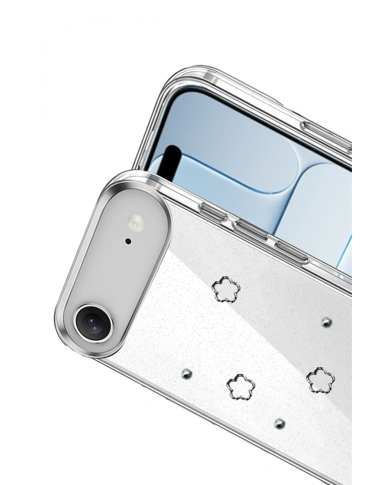 Newface Apple iPhone 17 Air Fiyonk Desenli Kapak - Desen 2